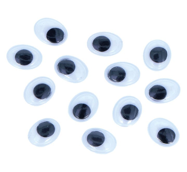 b. 80 ojos moviles adh. innspiro oval. 8x10mm neg