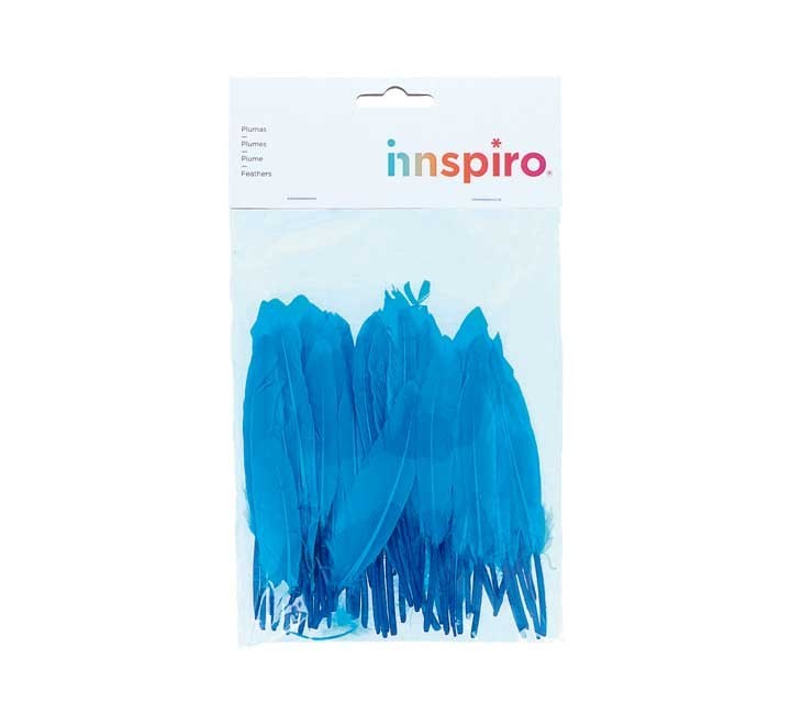 b. 60 plumas indio innspiro 25x140mm azul