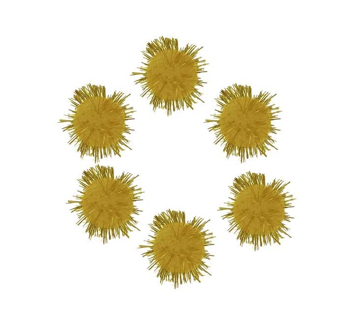 b. 20 pompones brill. innspiro 25mm amarillo