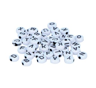 b. 300 abalorios innspiro plast. red. abc 7mm