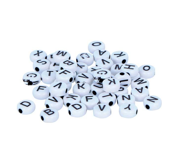 b. 300 abalorios innspiro plast. red. abc 7mm