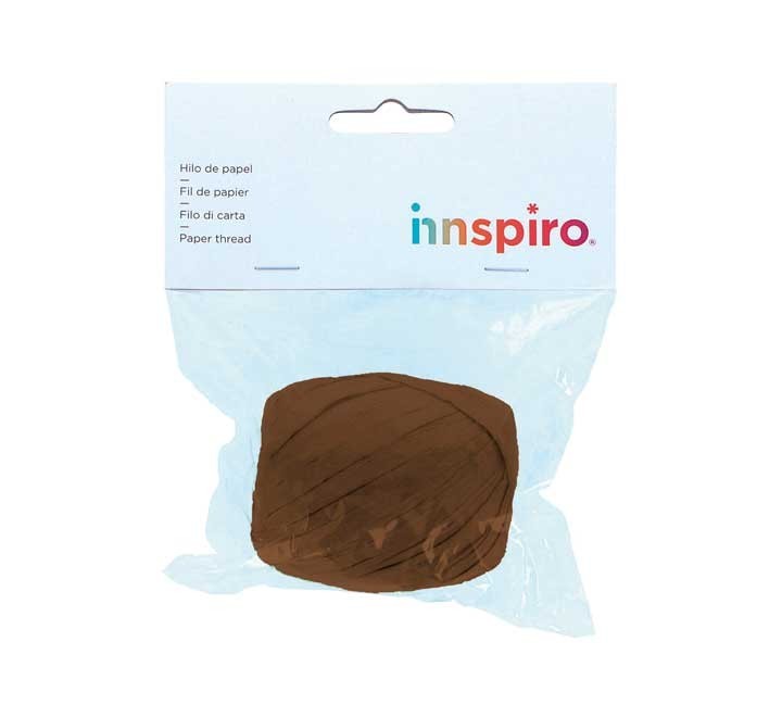 bob. rafia innspiro papel 4x30m marron