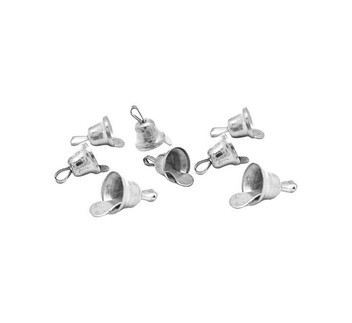 b. 30 campanillas innspiro metal 10mm plata