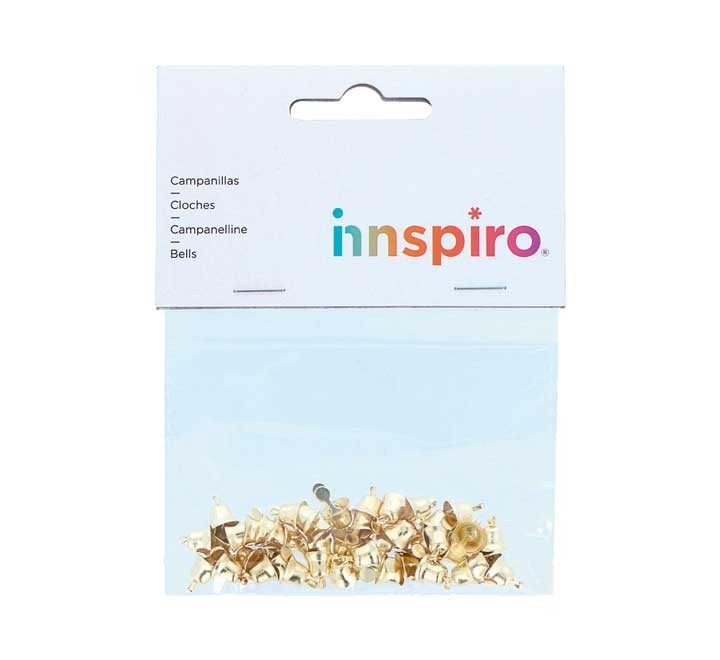 b. 40 campanillas innspiro metal 8mm oro