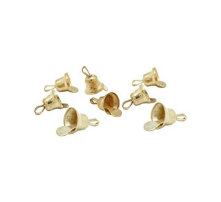 b. 30 campanillas innspiro metal 10mm oro