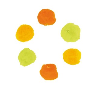 b. 50 pompon acr. innspiro c/tubo 25mm 3amar