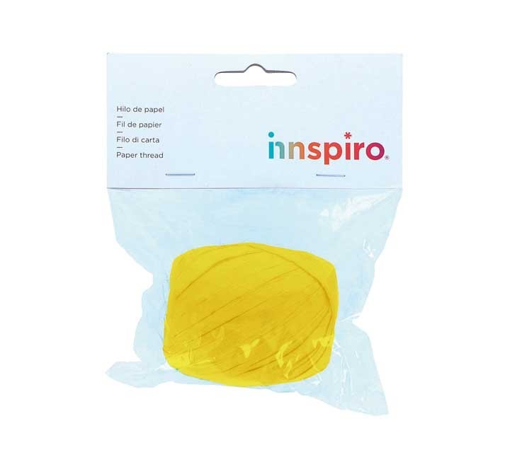 bob. rafia innspiro papel 4x30m amarillo