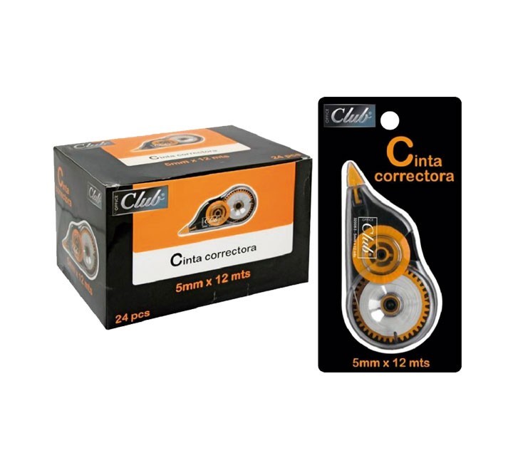 cinta correctora office club 5mmx12m. 320083