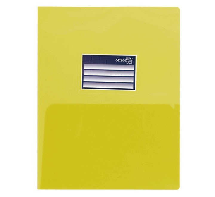 dossier c/tarjetero a4 classic amarillo 27653