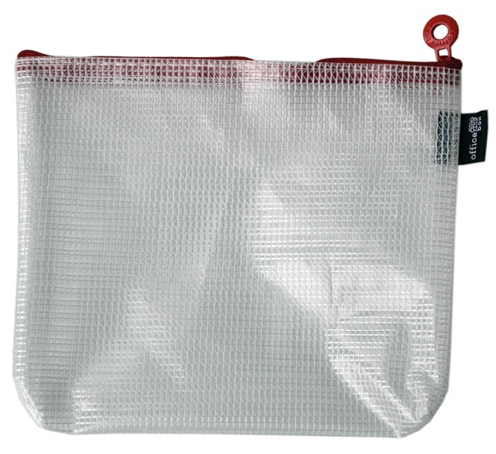 bolsa multiuso c/crem. b6-215x185mm rojo 34126