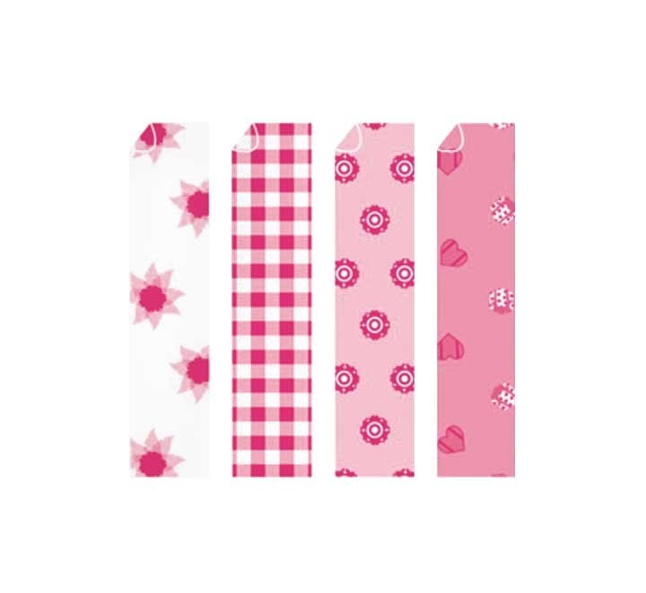 bl. 20h pap. origami niefenver 20x20 rosa mod. 2