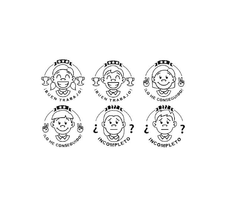 bote 6 sellos motivacion niefenver ninos/as