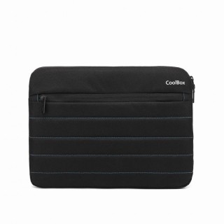coolbox funda portatil 13 negro-impermeable