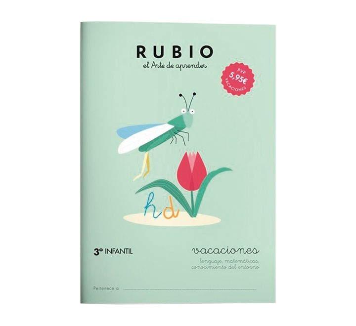 cuaderno rubio vacaciones 3 infantil vac31