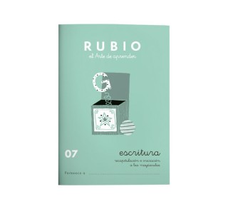 pack 10 cuadernos rubio escritura 07 c07