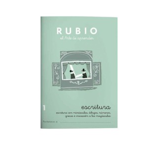 pack 10 cuadernos rubio escritura 1 c1