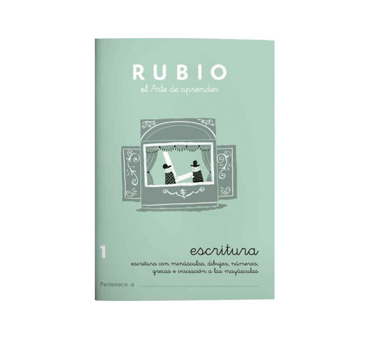 pack 10 cuadernos rubio escritura 1 c1
