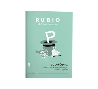 pack 10 cuadernos rubio escritura 5 c5