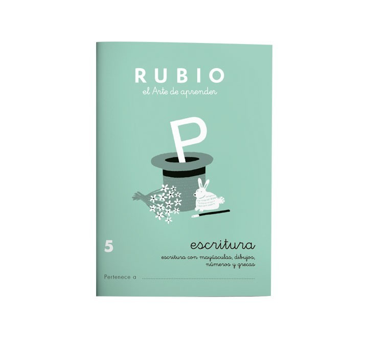 pack 10 cuadernos rubio escritura 5 c5