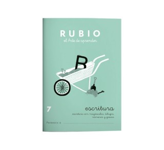 pack 10 cuadernos rubio escritura 7 c7