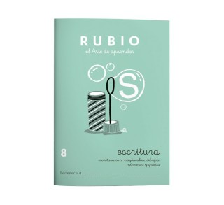 pack 10 cuadernos rubio escritura 8 c8