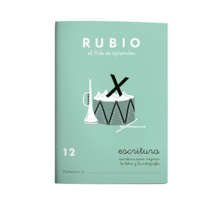 pack 10 cuadernos rubio escritura 12 c12