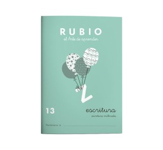 pack 10 cuadernos rubio escritura 13 c13