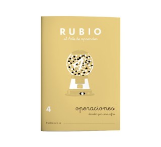 pack 10 cuadernos rubio problemas 4 p4