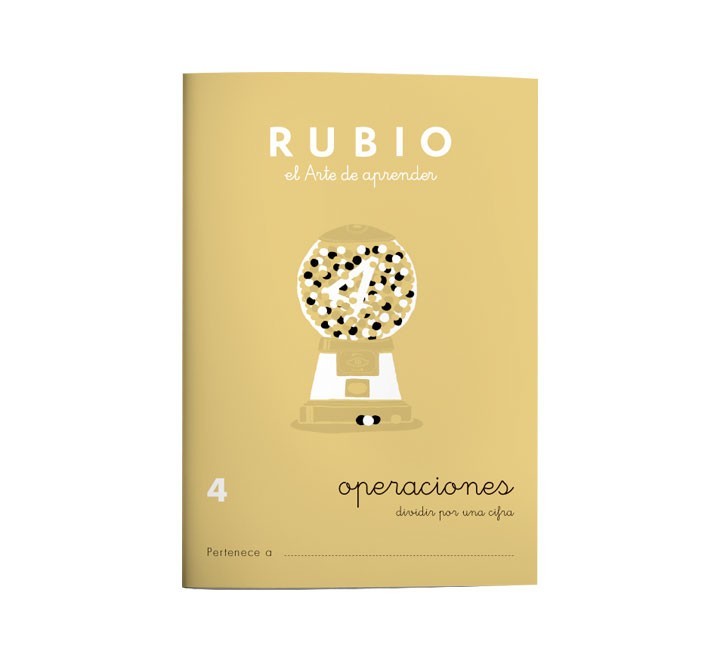 pack 10 cuadernos rubio problemas 4 p4