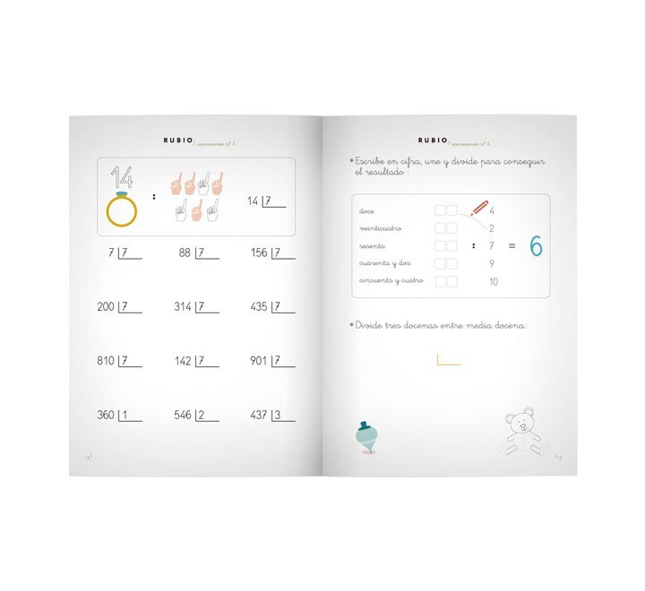 pack 10 cuadernos rubio problemas 4 p4