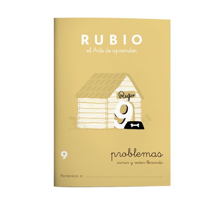 pack 10 cuadernos rubio problemas 9 p9