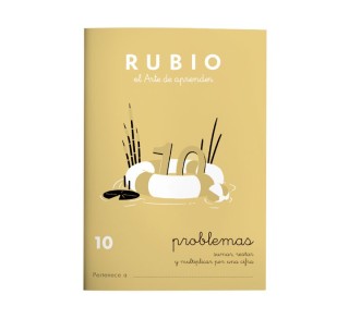 pack 10 cuadernos rubio problemas 10 p10