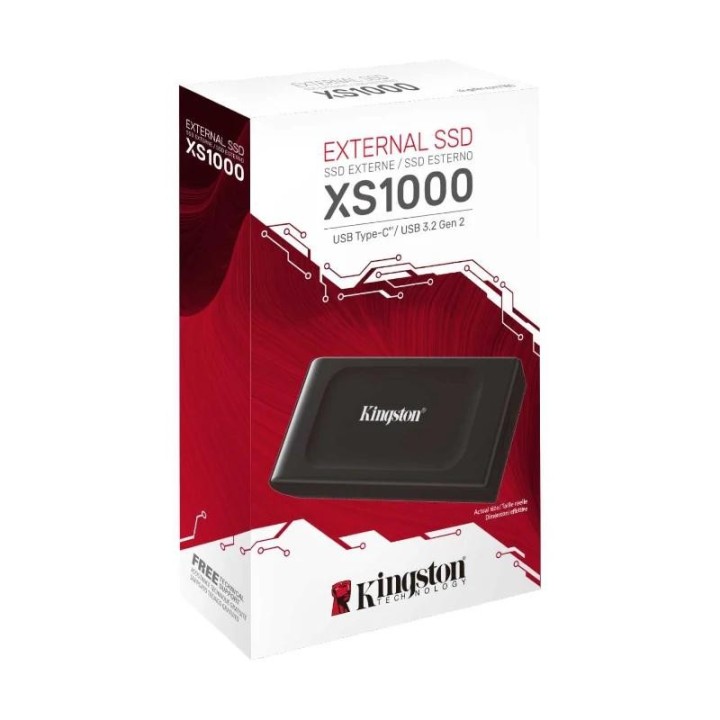 kingston xs1000 portable ssd 1tb usb 3.2 tipo-c