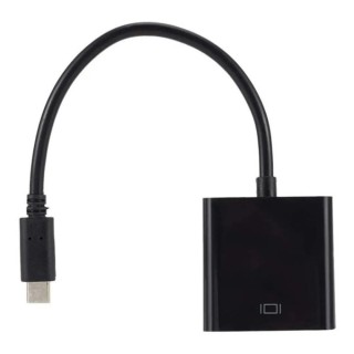 equip adaptador usb tipo c a vga fhd equip macho - hembra