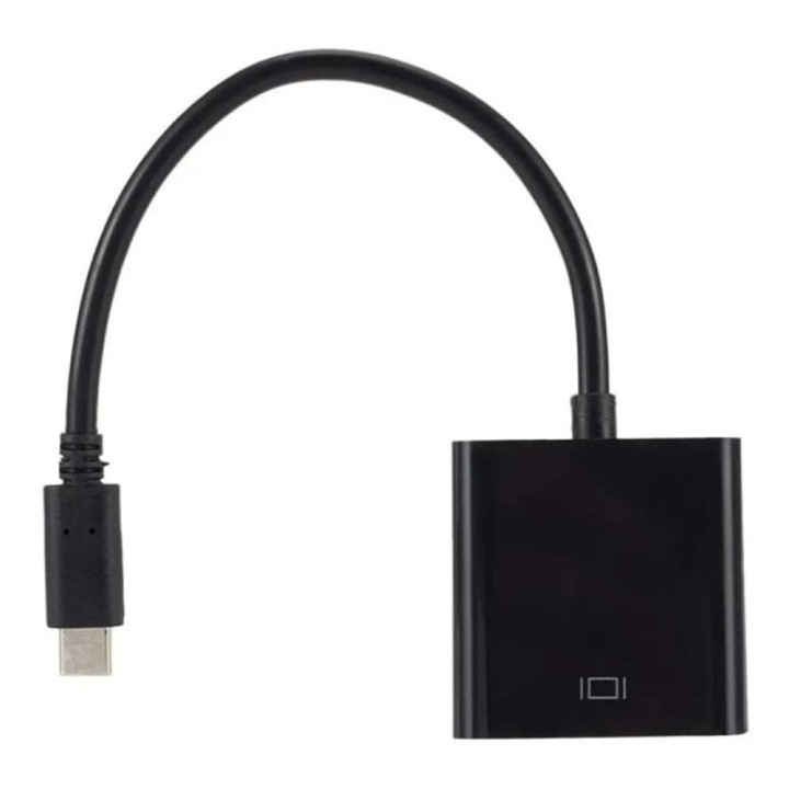equip adaptador usb tipo c a vga fhd equip macho - hembra