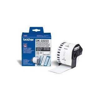 brother etiquetas cinta continua brother blanca dk22223 ql - 500a ql - 500bw ql - 560 ql - 570 ql -