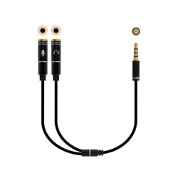 Adaptador Audio Jack 3.5m 4...