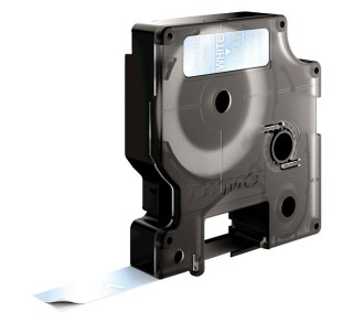 cinta dymo d1 12mmx7m bl/tr 45020