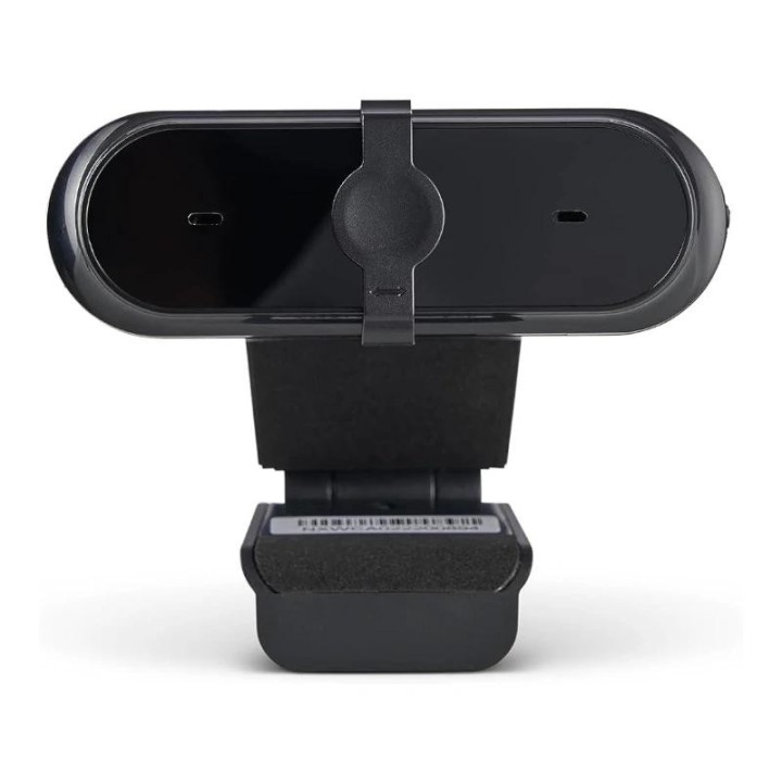 nilox webcam 4k, enfoque auto negro