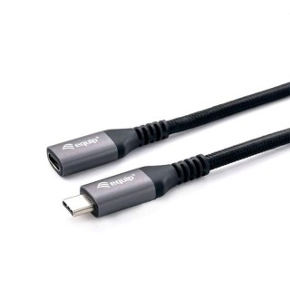equip cable alargo usb tipo c equip 4k macho - hembra 0.5m