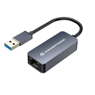 conceptronic adaptador usb 3.0 a rj45 conceptronic macho - hembra