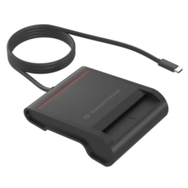 conceptronic lector de tarjetas conceptronic usb tipo c - dni 4.0 e