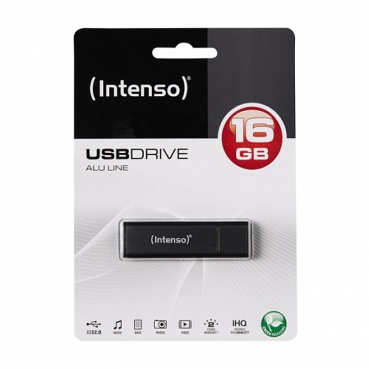 intenso 3521471 l?piz usb 2.0 alu 16gb antracita