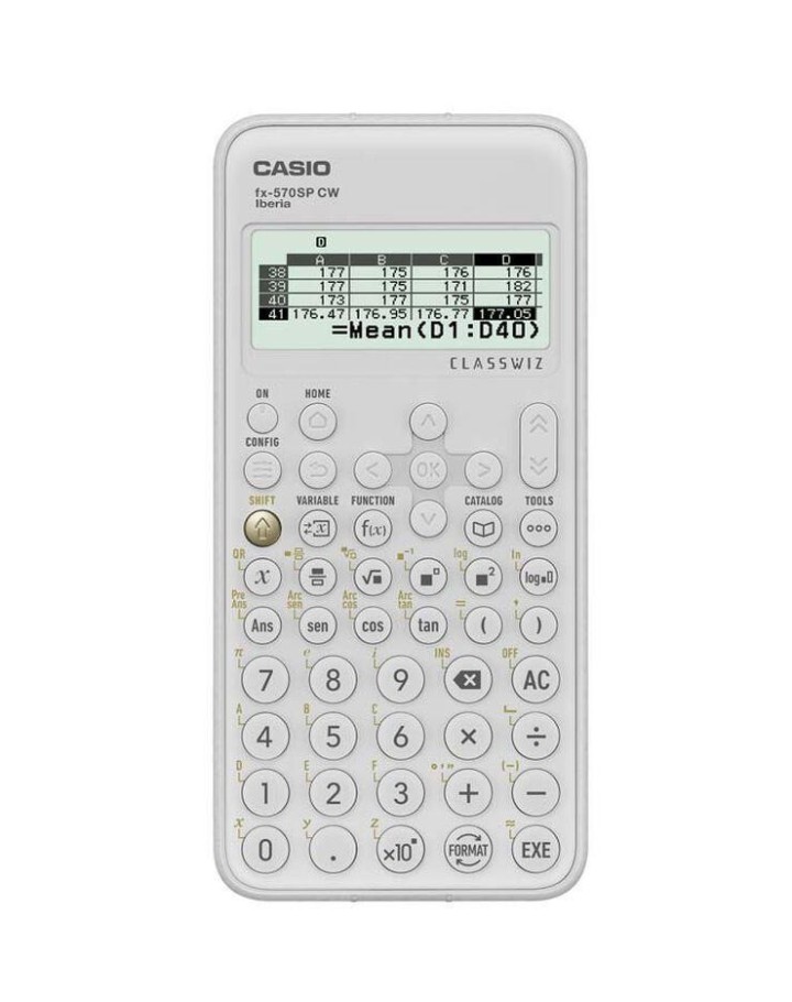 calculadora casio cientifica fx-570sp cw