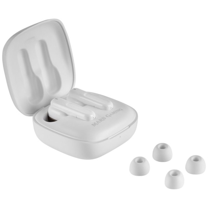 mars gaming mihbw auricular wireless bt 5.1 white