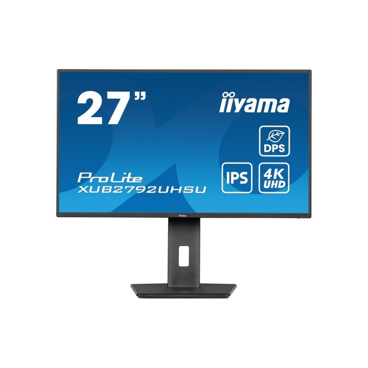 iiyama prolite xub2792uhsu-b6 pantalla para pc 68,6 cm (27) 3840 x 2160 pixeles 4k ultra hd led negr