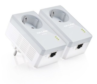 kit inicial de adaptadores powerlines tp-link con enchufe incorporado 500mbps