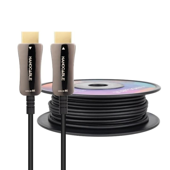 nanocable cable hdmi v2.1 aoc 8k@60hz 30 m