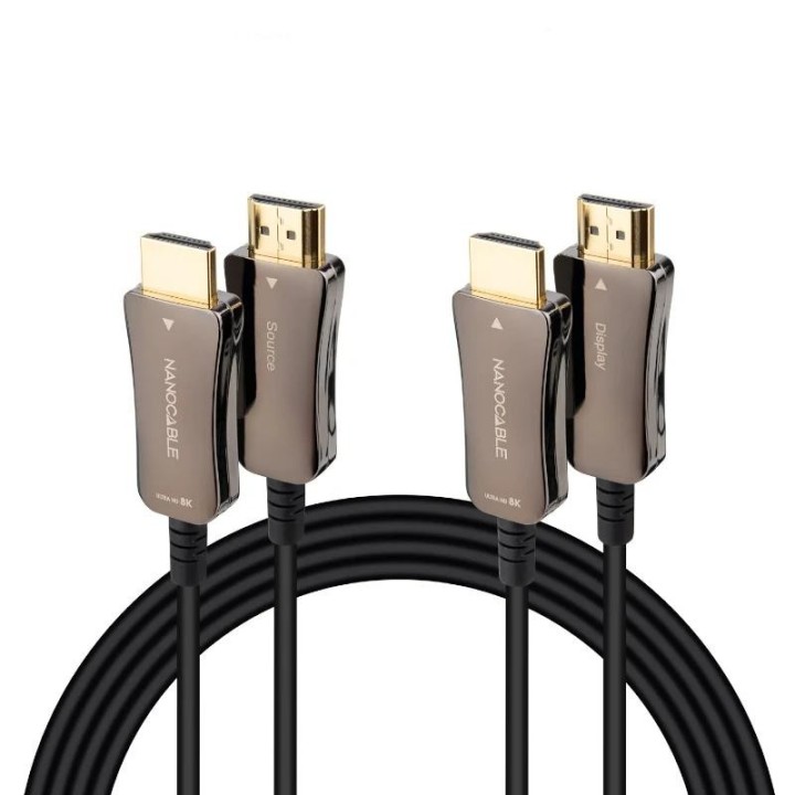nanocable cable hdmi v2.1 aoc 8k@60hz 30 m