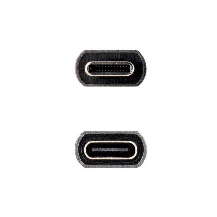 nanocable cable usb 3.2 gen2 usb-c m/h 1,5 m negro